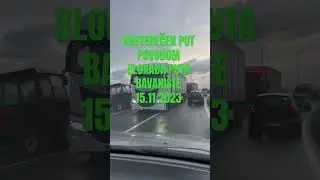 OPET HAOS BLOKADA PUTA TRAKTORIMA BAVANISTE