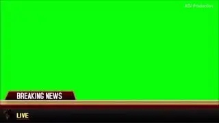GreenScreen Breaking News, Remember to Like & Sub :D
