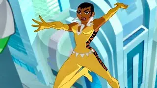 Vixen - All Scenes | Justice League Action