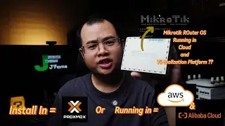 Install Mikrotik CHR in Proxmox