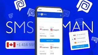 Receive SMS Online with SMS-MAN || Get a Temporary Number for OTP!