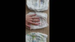 Подгузники-трусики.Сравнение Меррисов,Гунов и Памперсов.