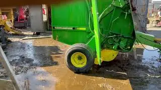 Пресс подборщик John Deere 550 N 2466