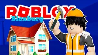 Construindo Minha Primeira Casa no Bloxburg - Família Bear ROBLOX