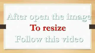 How to resize photo using MS Paint by rj unique