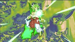 Legendary Super Saiyan 2 Aura Blue Screen (DBZ Budokai Tenkaichi Style)