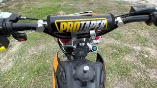 Pitbike Millennium RS125E с фарой и электростартером 17/14