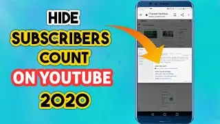 How to Hide Subscribers Count On YouTube 2020 - New YouTube Studio