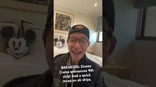 BREAKING NEWS! Disney Cruise has yet another ship. For Japan. Some insights in this video.