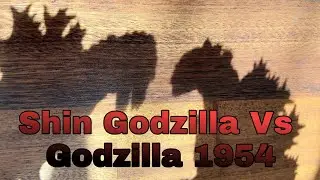 Shin Godzilla VS Godzilla 1954 [MINI FILM] Stop Motion Animation