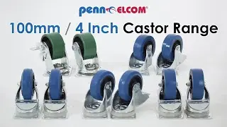 100mm / 4 Inch Castor Range | Case Hardware | Penn Elcom
