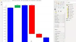 How to use Simple Waterfall (version 1.0) Power BI chart in 5 mins!