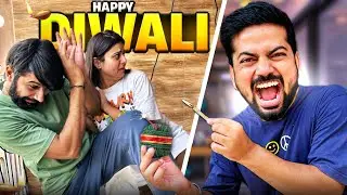 Pranking My WIFE for 24 Hours on Diwali | She Cried 😭