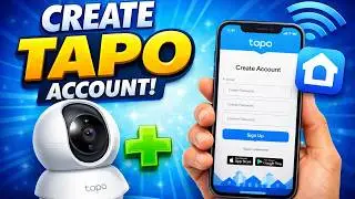 How to create an account TP-Link Home Security Wi-Fi Camera in Tapo app