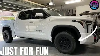 TRD Pro 4Runner Wheels On My Tundra. Looks so good!