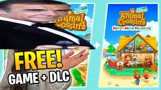 How I got FREE Animal Crossing & DLC using this game code 🙊💎 FREE Happy Home Paradise DLC 🏝️