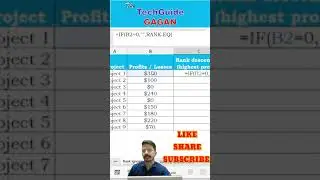 Less Knowing Formula | Rank formula in excel ignore 0 using if Formula 
