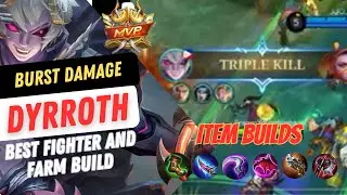 Dyrroth Best Build, Gameplay, and Farm Builds 2023