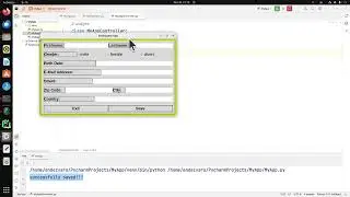 (2) Create App, Refactoring Procedural Code to Object Oriented Code, in Python using Tkinter