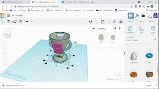 TinkerCAD: Combining STL Designs