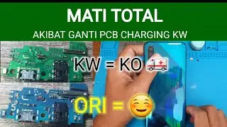 SAMSUNG A50 MATI TOTAL SETELAH GANTI PCB CHARGING || MODIFIKASI PCB CAS KW