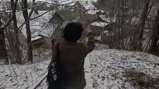 Поездка в Дудергоф и подъем на гору Орехова и на Воронью гору.