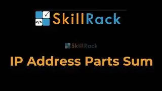 Find the sum of parts in an IP Address - Java