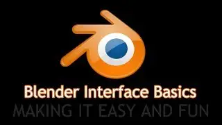 Blender Tutorial - Interface Beginner Basics
