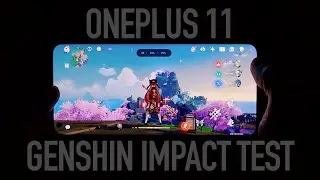 OnePlus 11 (SD8 Gen 2) Genshin Impact Test (Highest graphics, 60FPS)