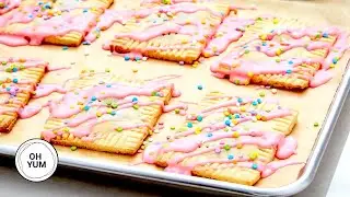 Professional Baker Teaches You How To Make POP TARTS!