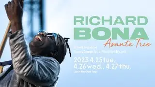 RICHARD BONA ASANTE TRIO : BLUE NOTE TOKYO 2023 trailer