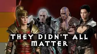 Ranking Every Diablo Class by Design Impact