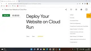 Deploy Your Website on Cloud Run | Qwiklabs