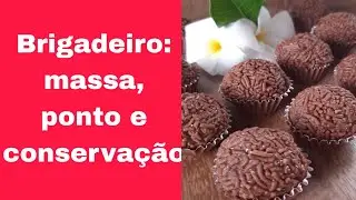 Minicurso de brigadeiro:  massa, ponto e validade