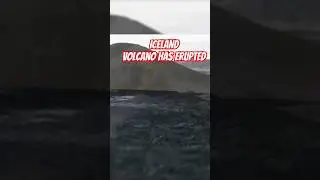 Volcano in Iceland has erupted by surprise
