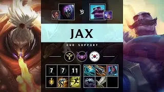 Jax Support vs Braum - KR Master Patch 25.16