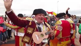 Испанские болельщики в Калининграде