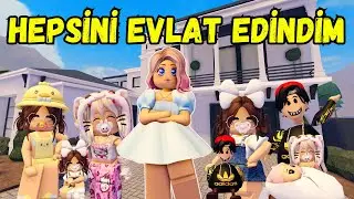 BÜTÜN ÇOCUKLARI EVLAT EDİNDİM🏡ARIGİLLER🐝ROBLOX BERRY AVENUE🐝AYŞEM ECE ARI