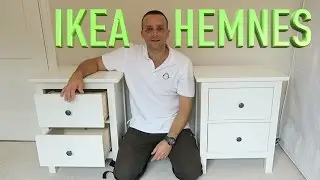 IKEA HEMNES Chest of 2 drawers assembly