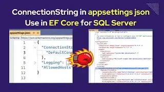 .NET 8.0 Admin Dashboard - Setup appsetting.json File | Part 4