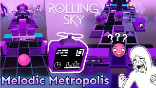 [Moment of MADNESS 🥴] Rolling Sky - Melodic Metropolis