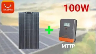 Гибкая солнечная панель с Aliexpress