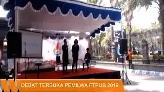 Debat Terbuka Pemilwa FTP UB 2019