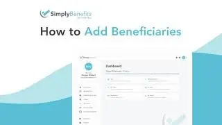 How to Add Beneficiaries - Member - Desktop