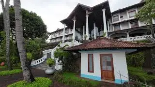The Leela Ashtamudi A Raviz Hotel walkaround in rainy weather.