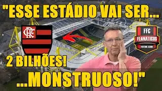 IMPRENSA APAVORADA COM A FUTURA ARENA DO FLAMENGO