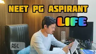 LIFE OF NEET PG ASPIRANT / Extreme struggle ✨