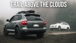 Exploring Santiago Peak Off-Road Trail In The Fog | Porsche Cayenne