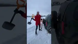 Вытянули машину. Лиса Рулит