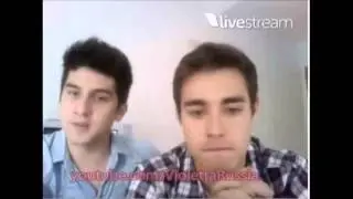 Хорхе и Джерри поют русские песни